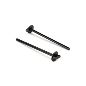 Bete pentru Colivie din Plastic Negru 22x12 cm