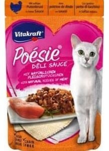 VITAKRAFT PLIC POESIE SAUCE CURCAN 85 G