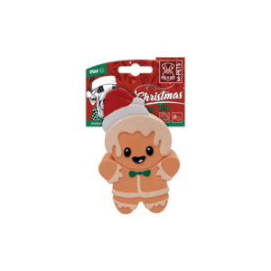 10665399 CHRISTMAS Dog Toy - Gingerbread Man