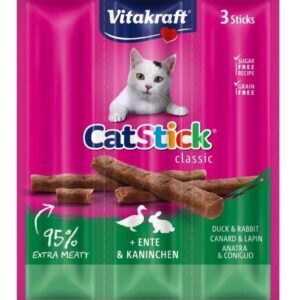 Vitakraft Baton Pisica Mini Iepure/Rata 3 Buc