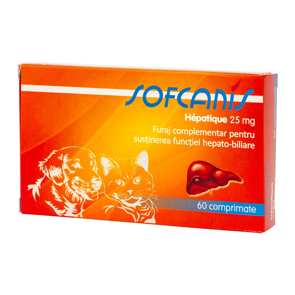 Sofcanis hepatique 25 mg 60cp