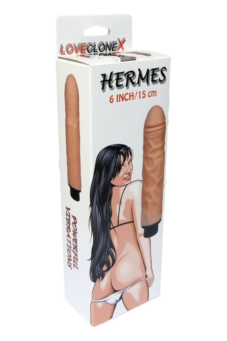 Vibrator realistic HERMES LOVECLONEX 15 cm - imagine 5