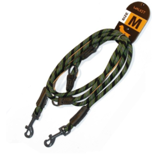 Walkit Lesa Caine Round Rope M 0.8 X 200 cm Negru/Verde