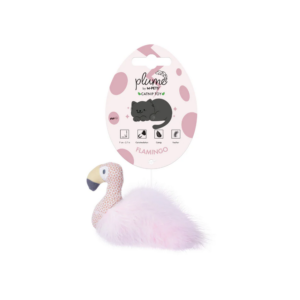 20647099 PLUME catnip toy Flamingo