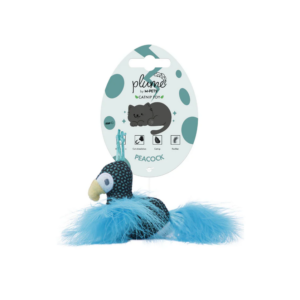 20647199 PLUME catnip toy Peacock