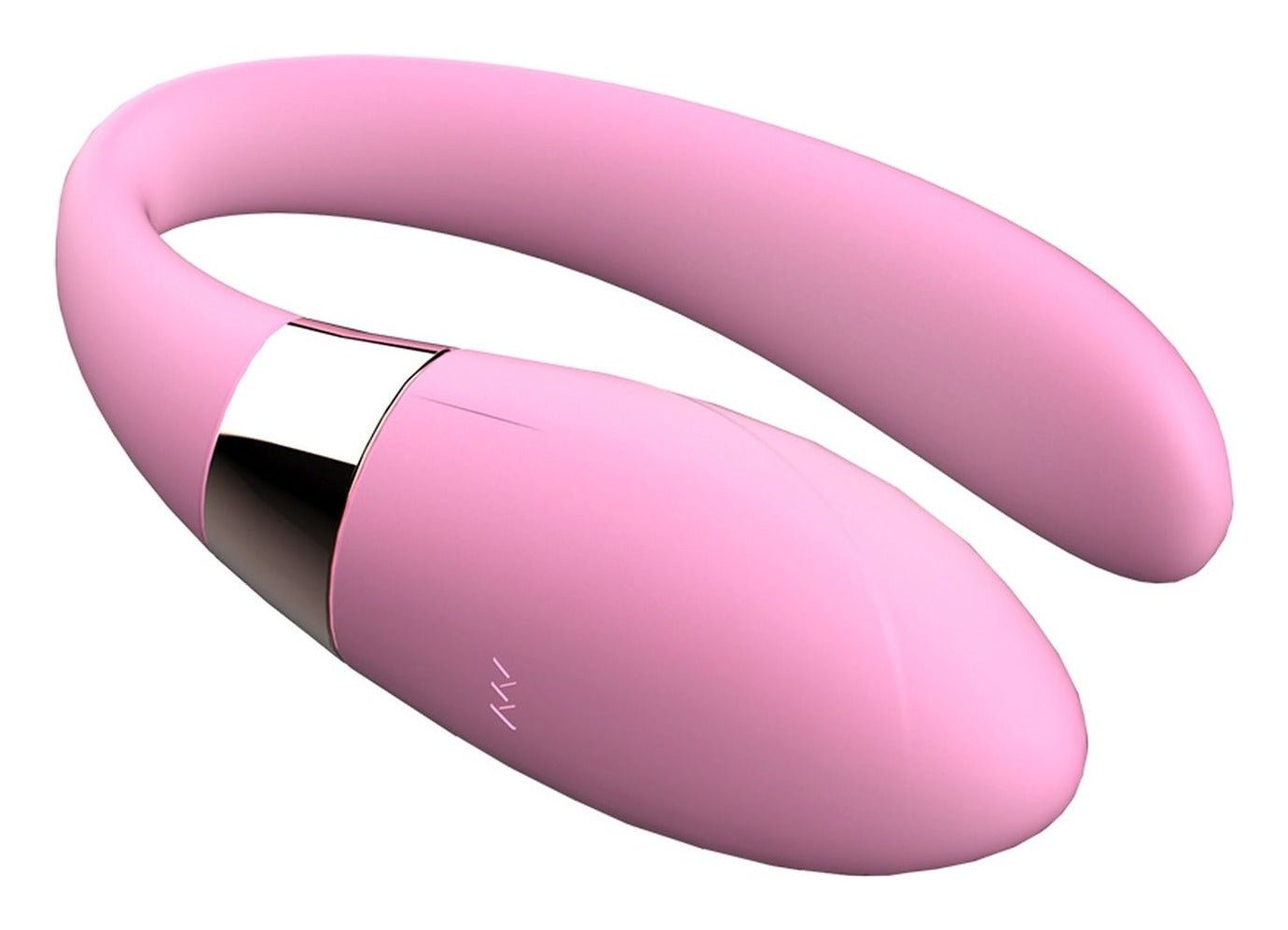 Vibrator pentru cuplu V-Vibe cu 7 moduri de vibratii, telecomanda wireless si incarcare USB, silentios, silicon premium, roz - imagine 4