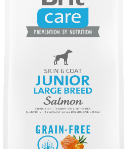 Brit Care Dog Grain-Free Junior Large Breed Somon - 1-kg