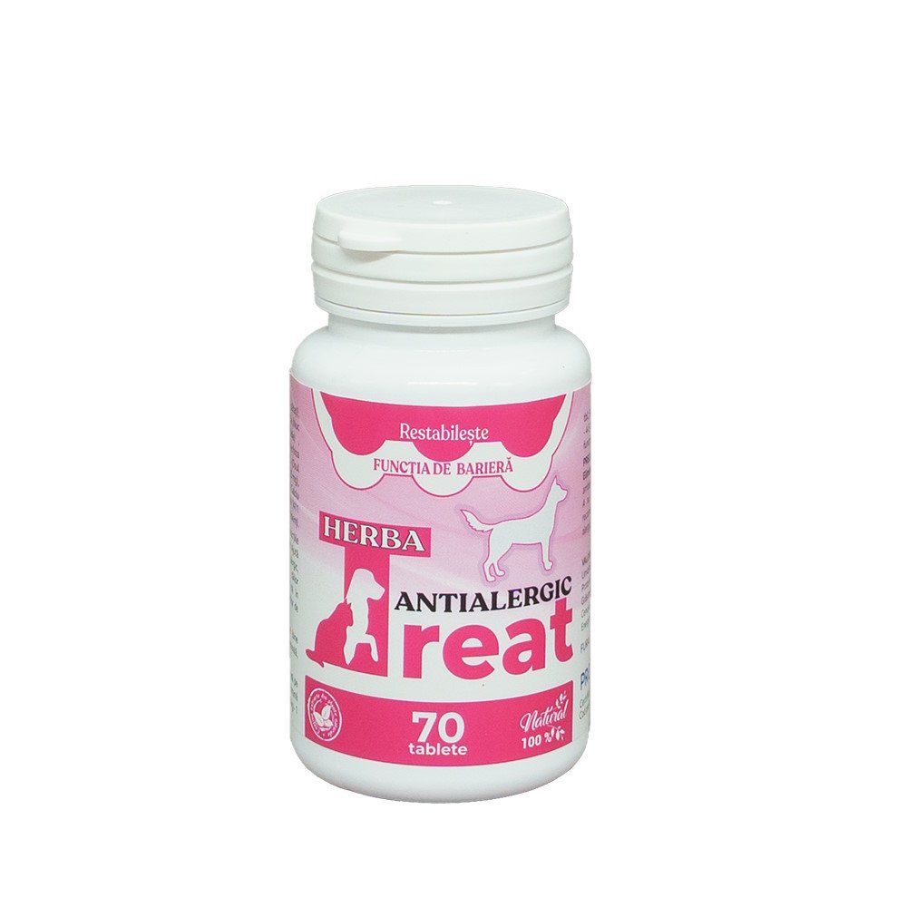 Herba-Treat tablete antialergic cutii 70tb