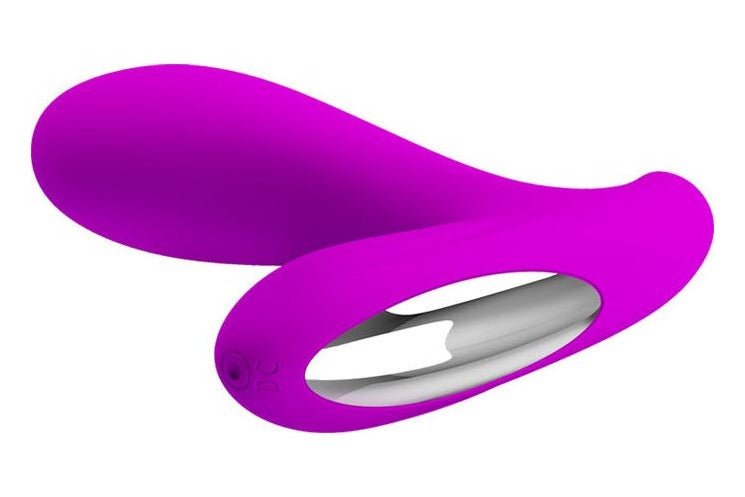Vibrator pentru prostata, perineu sau punctul G si clitoris Backie cu 30 moduri de vibratii, incarcare USB, silicon premium - imagine 3
