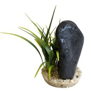 Sydeco Decor Black Magma Plants 15 cm 380520