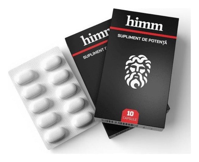Capsule HIMM, pentru potență, erecții puternice și îmbunătățirea performanțelor intime, 10 buc - imagine 3