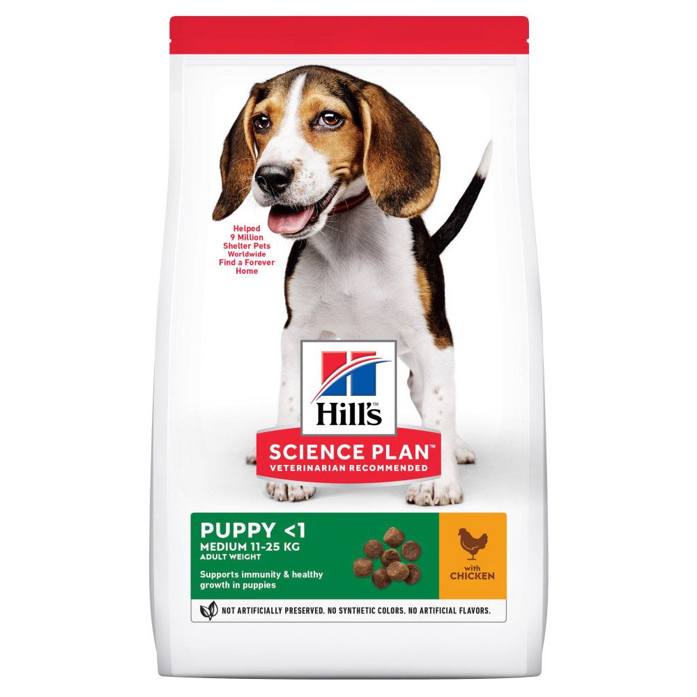 SP CANINE PUPPY MED CHK 800 G