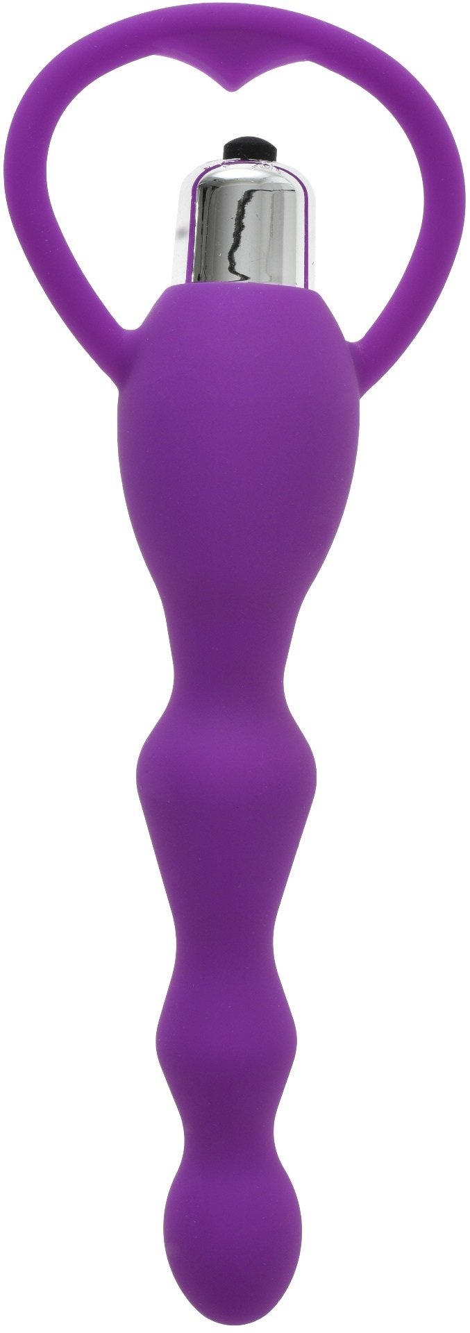 Bile Anale Silkey 10 Moduri Vibratii Silicon Purple 17 cm Guilty Toys