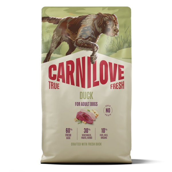 Carnilove True Fresh Dog Dry Duck Adult All Breeds 4 kg