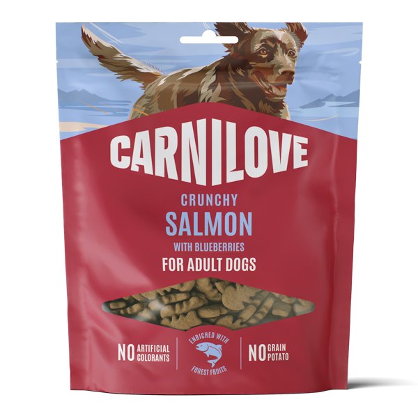 Carnilove Dog Crunchy Snack Salmon & Blueberries 200 g