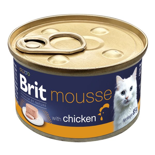 Brit Premium by Nature Cat Mousse with Chicken 85 g