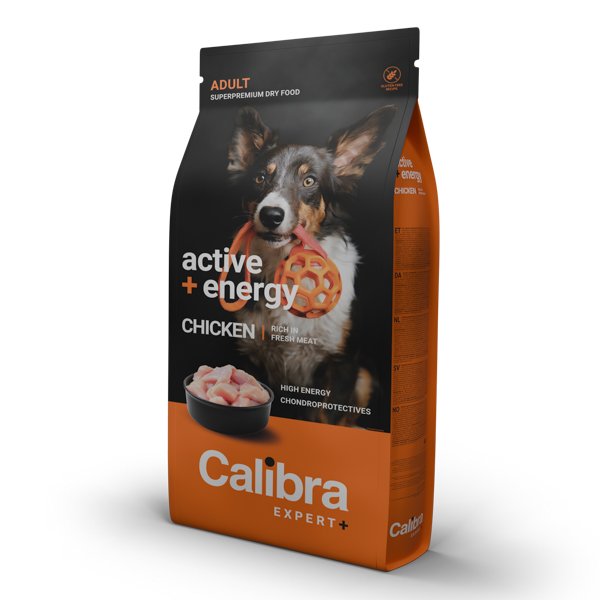 Calibra Dog Expert+ Adult Active & Energy Chicken 2 kg