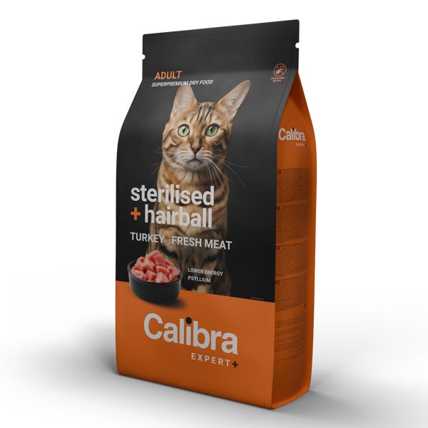 Calibra Cat Expert+ Adult Sterilised & Hairball 6 kg