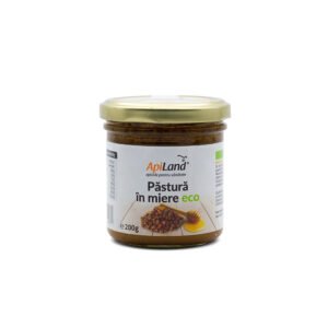 Pastura in miere ApiLand BIO, 30% pastura in miere cruda certificata ecologic, gust dulce, borcan 200g - Default Title