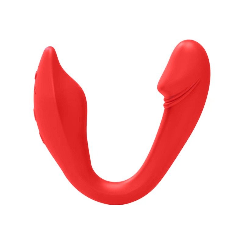 Stimulator Flexi, Bluetooth Control, Free App, Silicon, USB, Rosu, 20 cm