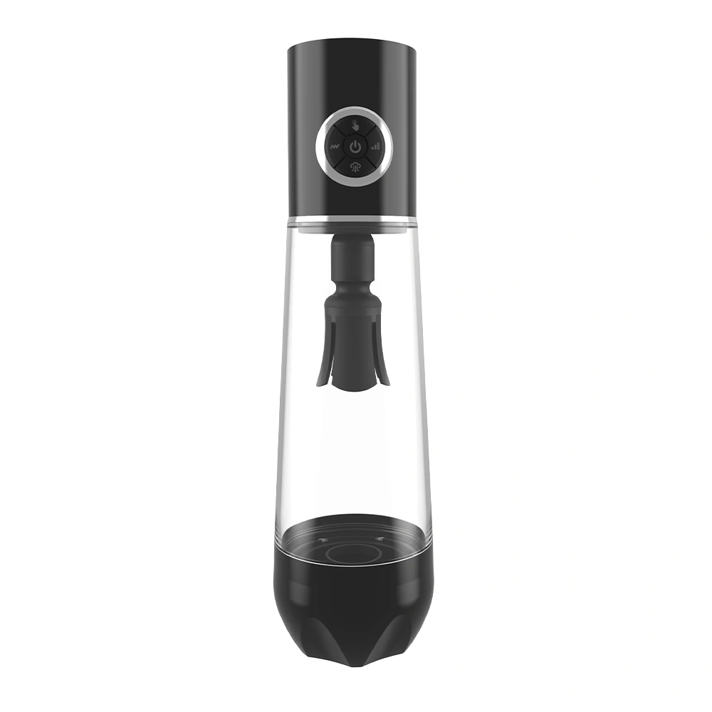 Pompa Electrica Automata pentru Marirea Penisului cu Vibratii, 3 Niveluri Aspiratie, Functie Masaj, Waterproof, Luxury Pump, USB Magnetic, 31.6 cm