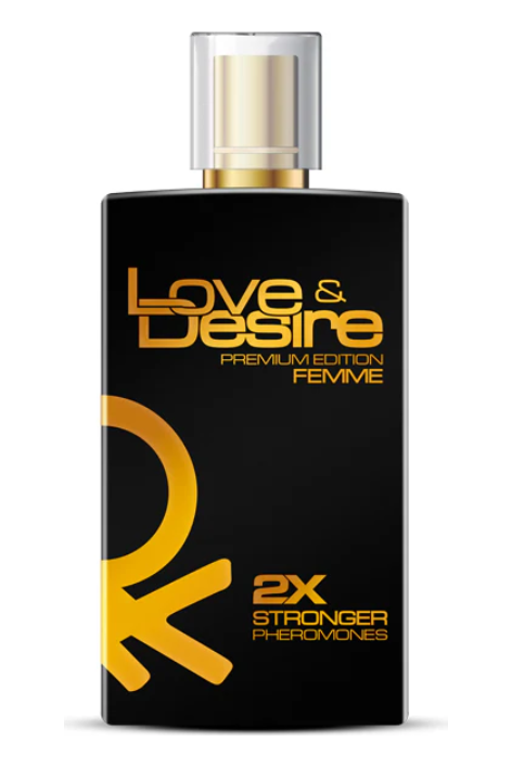 Parfum natural cu feromoni Love & Desire Premium, pentru femei, 100 ml - imagine 2