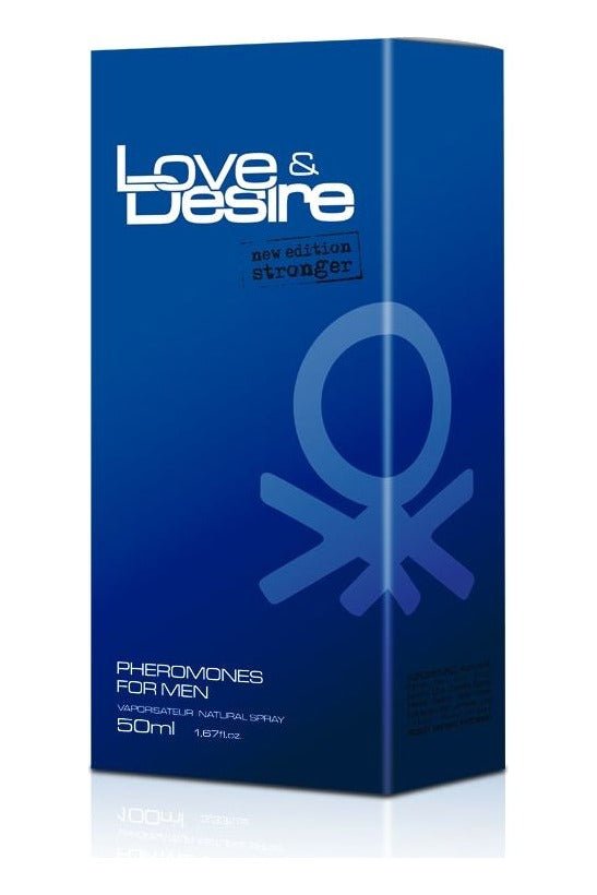 Parfum natural cu feromoni Love & Desire, pentru barbati, 50 ml - imagine 3
