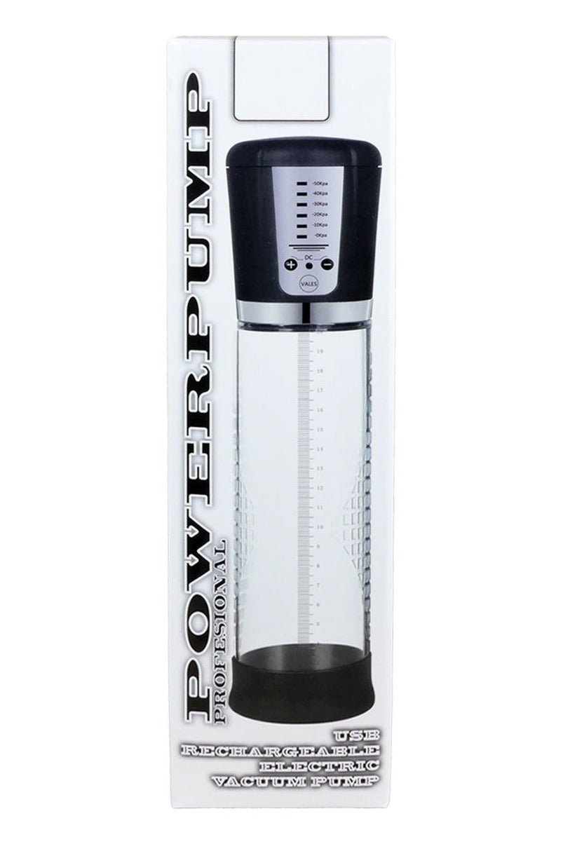 Pompă pentru penis Powerpump Electric Vacuum cu încărcare USB, automată – mărire temporară de volum - imagine 3