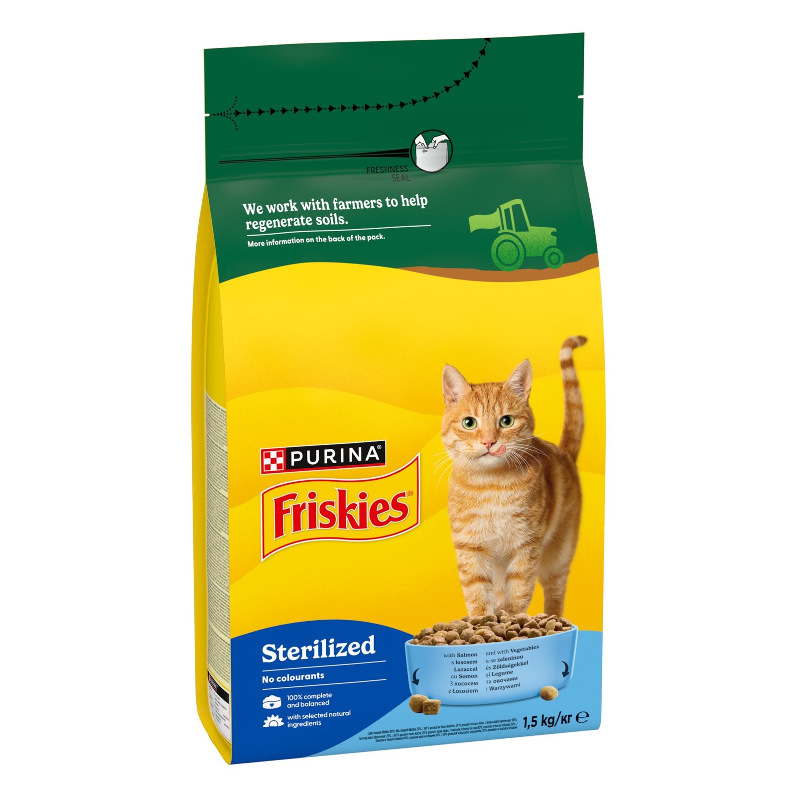 Friskies Cat Sterilized 1.5 kg