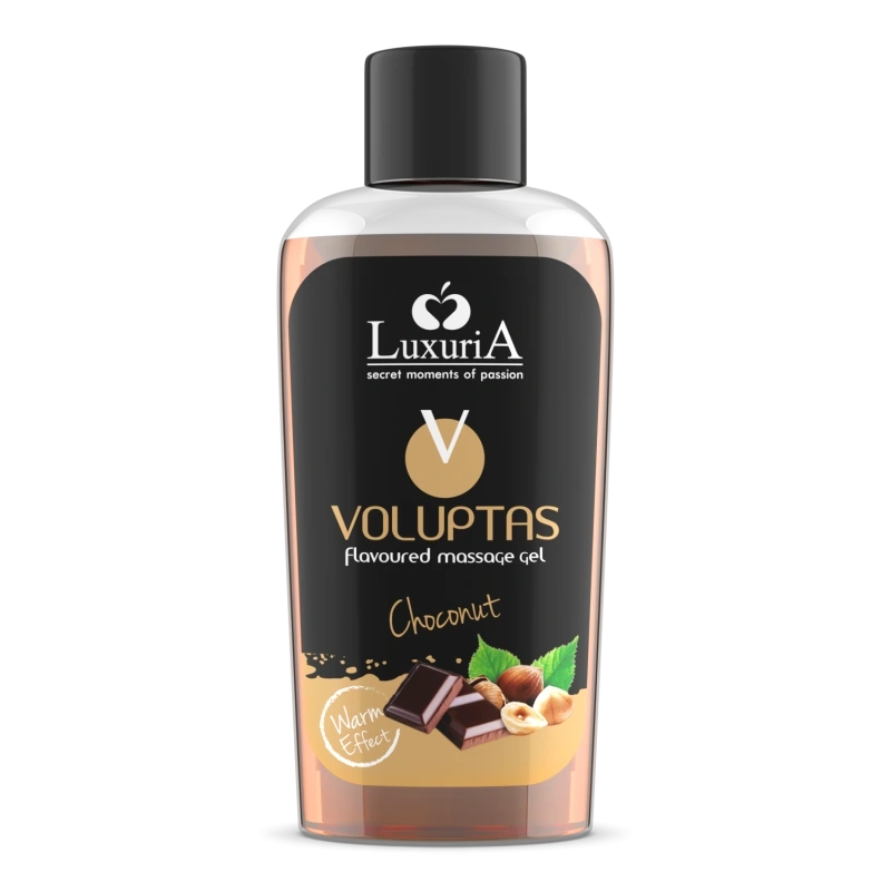 Ulei de Masaj Edible Stimulating, Ciocolata cu Alune, 100 ml