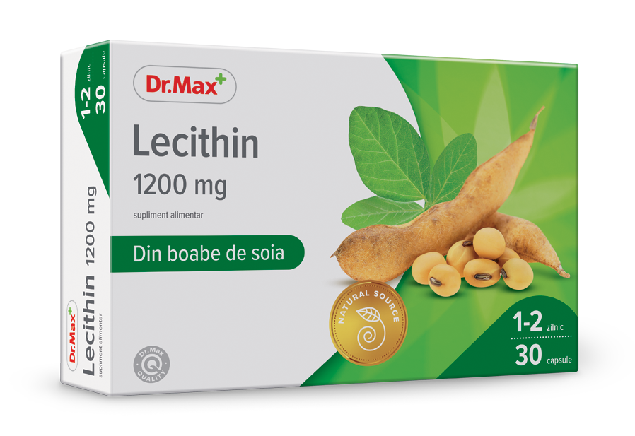 Dr. Max Lecitina 1200mg, 30 capsule moi