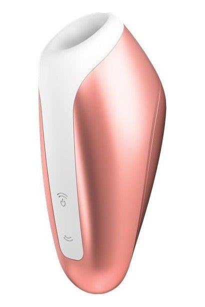 Stimulator clitoris Satisfyer Love Breeze cu suctiune si 11 moduri de vibratii, incarcare USB, silentios, silicon premium, rose gold - imagine 2