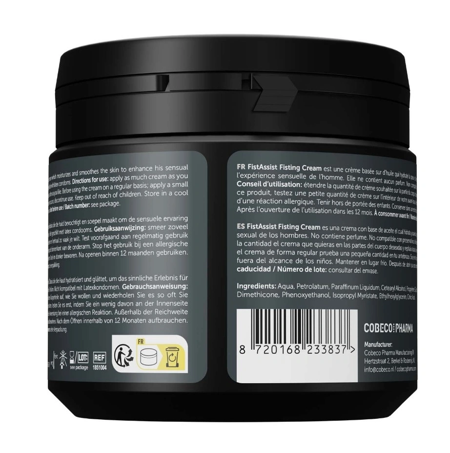 Lubrifiant Crema Fisting, 500 ml