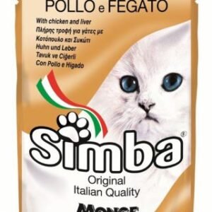 Simba Cat Plic Pui/Ficat 100 g