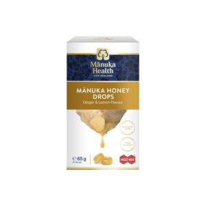 BOMBOANE CU MIERE DE MANUKA MGO™ 400+, GHIMBIR ȘI LĂMÂIE - 65g - Default Title