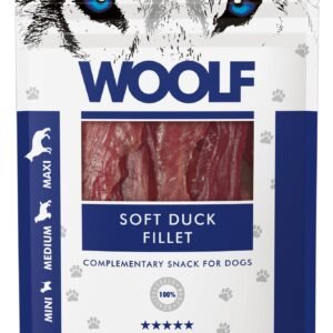 WOOLF DOG SNACKS Soft Duck Fillet 100g