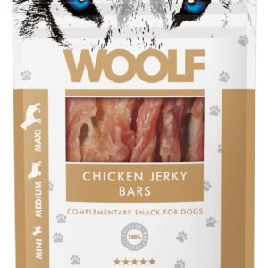 WOOLF DOG SNACKS Chicken Jerky bars 100g