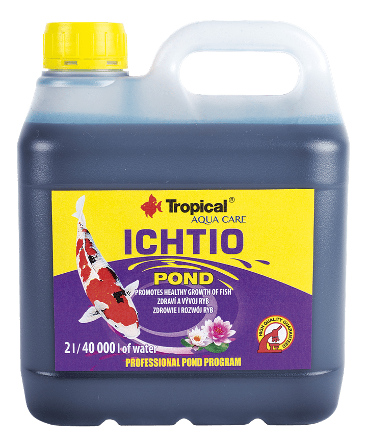 Aditiv specific, eficient împotriva paraziților TROPICAL Fish ICHTIO POND 2L