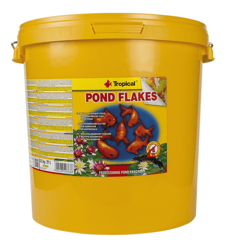 Amestec complet de furaje pentru pestii ornamentali TROPIFISH POND FLAKES 3.5KG