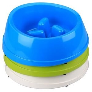Bol MELAMINE HIGH-BACK SLOW-DOWN M-PETS 1400 ml