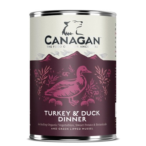 Canagan Dog Curcan&Rata, Pachet 6 X 400 gr