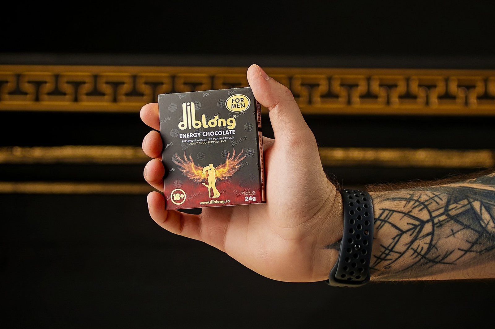 Diblong Energy Chocolate For Men, 24g – supliment alimentar pentru bărbați - imagine 4