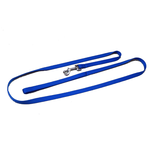 Lesa textila Enjoy, albastra, rezistenta, lungime 130 cm, latime 10 mm