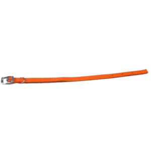 Zgarda textila Enjoy, roz, rezistenta, 20-28 cm x 1 cm