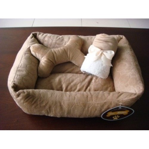 Culcus dreptunghiular pentru caini Enjoy 71x50x20 cm