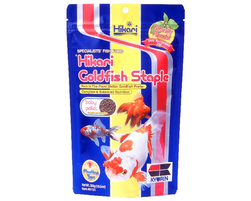 Hrana naturala aromata pentru pesti aurii si pui de Koi, HIKARI STAPLE BABY 300G