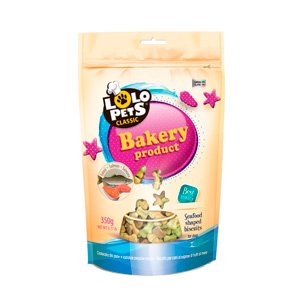 Biscuiti pentru Caini cu Somon in Doypack 350 g