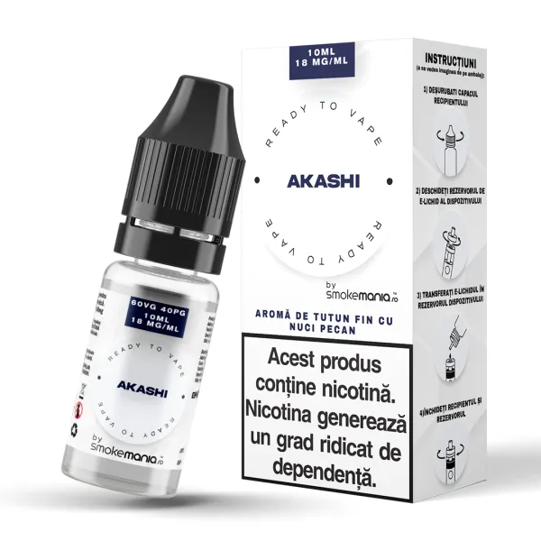 Lichid Smokemania Akashi 18mg 10ml - imagine 2