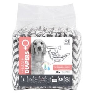 Scutece pentru caini femela M-Pets, marime L, 10 bucati