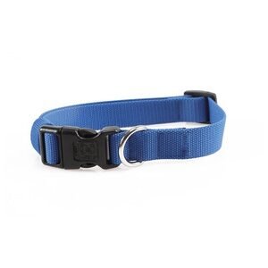 Zgarda caini, neagra, reglabila, 40-60 cm x 2 cm